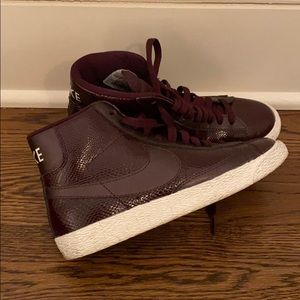 NIKE for J. Crew high tops - rare